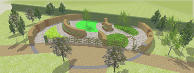 Memorial garden